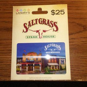 $25 Gift card Saltgrass